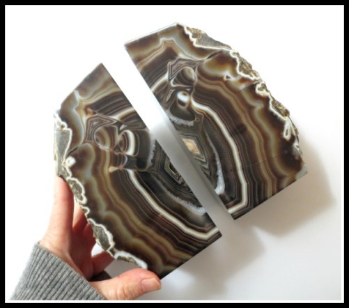 brown-agate-bookends